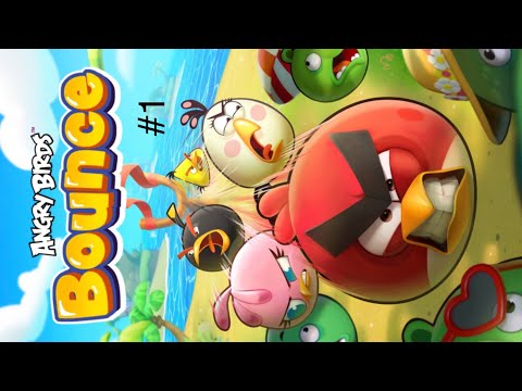 Angry Birds Bounce gameplay #1 (Tutorial & Islands 1 to 10) - YouTube