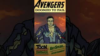 Doctor Doom vs Thor, Cap, Hulk & Hawk - TOON SANDWICH #funny #marvel #mcu #hulk #thor #avengers