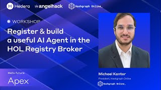 Register & build a useful AI Agent in the HOL Registry Broker 📱