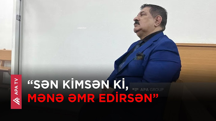 Ağadadaş Ağayev: “Qaşımdan və tikiş qoyulmuş qulağımın üstünə vurdu” – APA TV