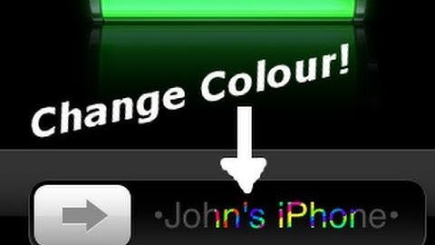 How to Change Slider Text Colors on iPhone, iPod Touch & iPad