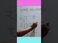 ##Addition of unit fractions## Quik Maths🚀