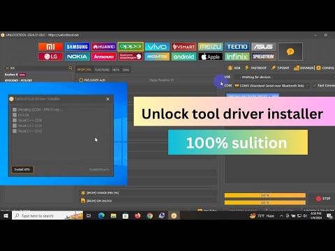 Unlock Tool Fix Mediatek Driver Problem Unlock Tool Install Basic Driver
