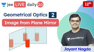 JEE: Geometrical Optics 2 | Reflection | Plane Mirror | Unacademy JEE | JEE Physics | Jayant Nagda