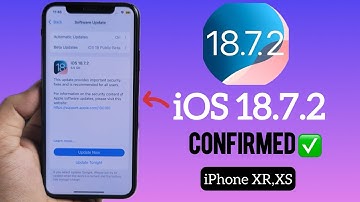 iOS 18.7.2 Stable Update Confirmed | How to Prepare Your iPhone XR,XS | Step by Step Full Guide 