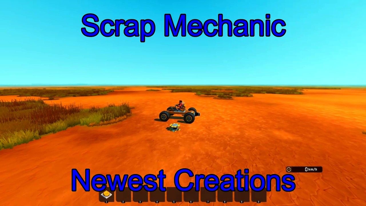 Epic Scrap Mechanic Truck Design with Suspension, Steering, Automation & Logging Action 2025