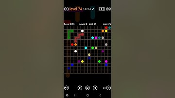 How To Solve Flow Free Premium 14x14 Mania Level 74 Hard Board Walk Through Solution Walkthrough