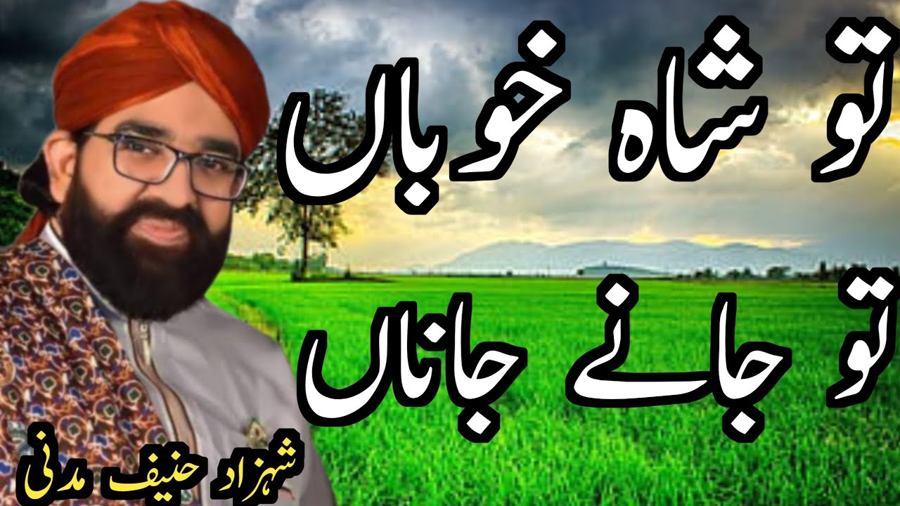 Tu Shah e Khooban Tu Jaane Jaana || Shahzad Hanif Madni - YouTube