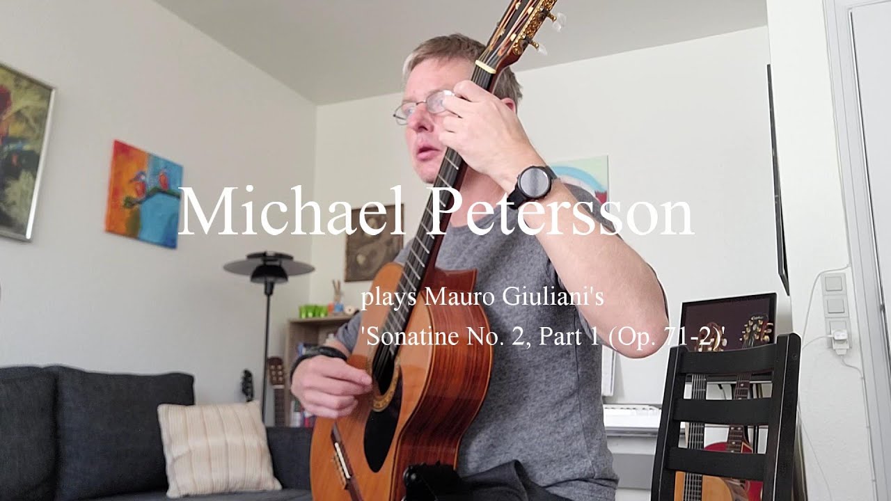 Mauro Giuliani, Sonatine No. 2, Part 1 (Op.71-2)