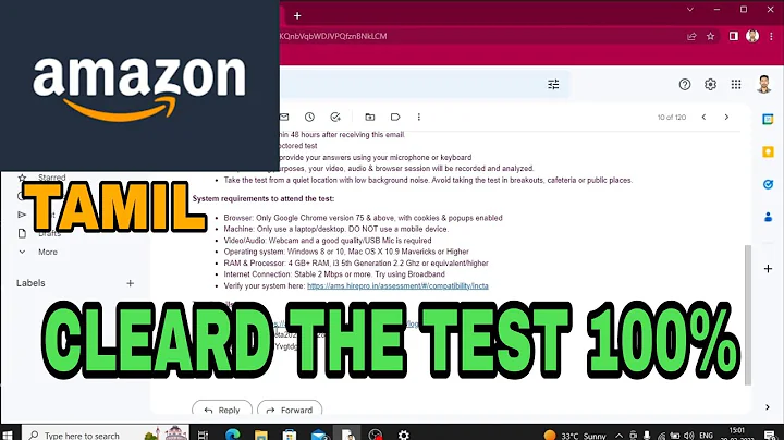 Amazon Online Assessment -2023 TAMIL | Amazon jobs | Amazon Hiring #amazon #amazononlineassessment