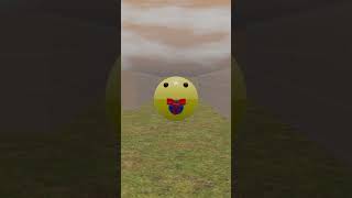 Pacman Transforms into Lady Pacman! 😱✨ #pacman #shorts