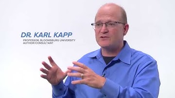 Gamification Impacts Learning Outcomes - Dr. Karl Kapp