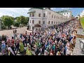 Тысячи верующих почтили память прп. Агапита Печерского в Киево-Печерской Лавре