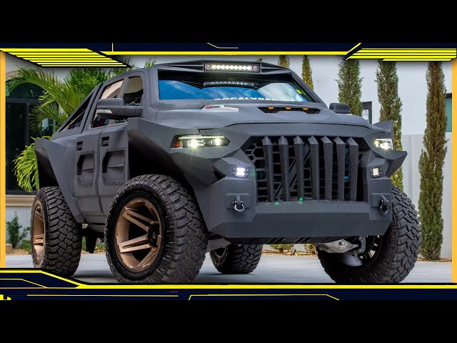 This 850 horsepower-Super Truck can help you survive the apocalypse