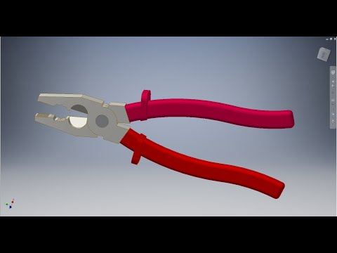 Video Học inventor cơ bản: Vẽ cái kìm bằng inventor - YouTube