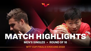 Highlights | Darko Jorgic vs Ma Long | MS R16 | WTT Cup Finals XinXiang 2022