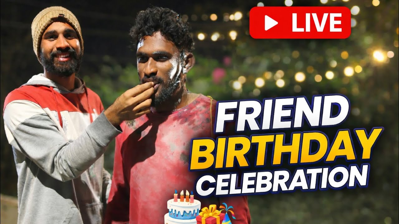 Friend birthday celebration 🥳