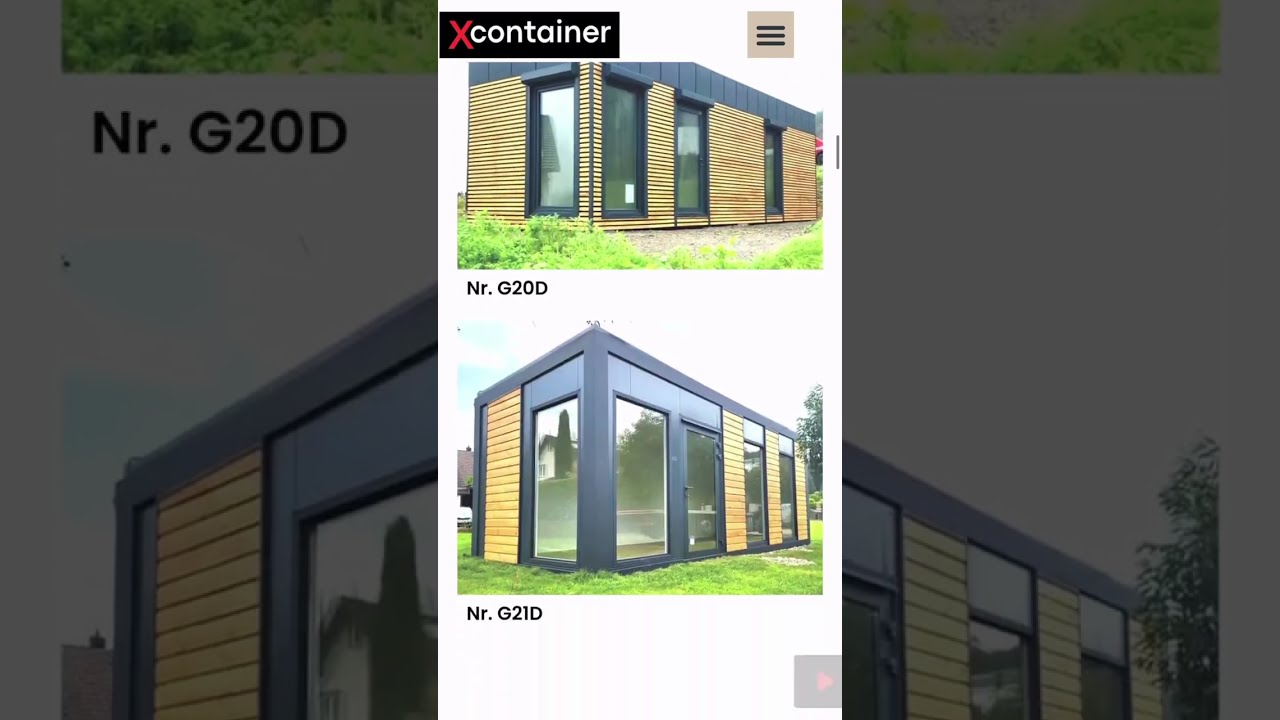 Wohncontainer kaufen schlüsselfertig Preis Tiny House Bürocontainer Gartenhaus Container europaweit
