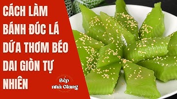 Cách Làm Bánh Đúc Lá Dứa Dẻo Mịn & Khoai Lang Chiên Giòn Rụm – Ngon Chuẩn Vị Tuổi Thơ