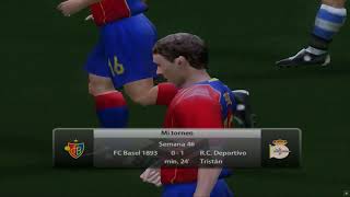 Superliga 6 - Jornada 46 - F.C Basel 1893 - Depor - FIFA 06 - ÚLTIMA JORNADA.