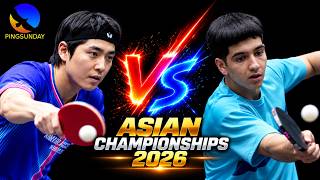 PARK Ganghyeon vs FARAJI Benyamin | Asian Championships 2026 | 2026乒乓球亚锦赛