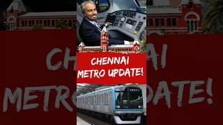 Chennai Metro Phase 2 is READY! 🚇 Poonamallee to Vadapalani Route Update! 🔥 #shorts