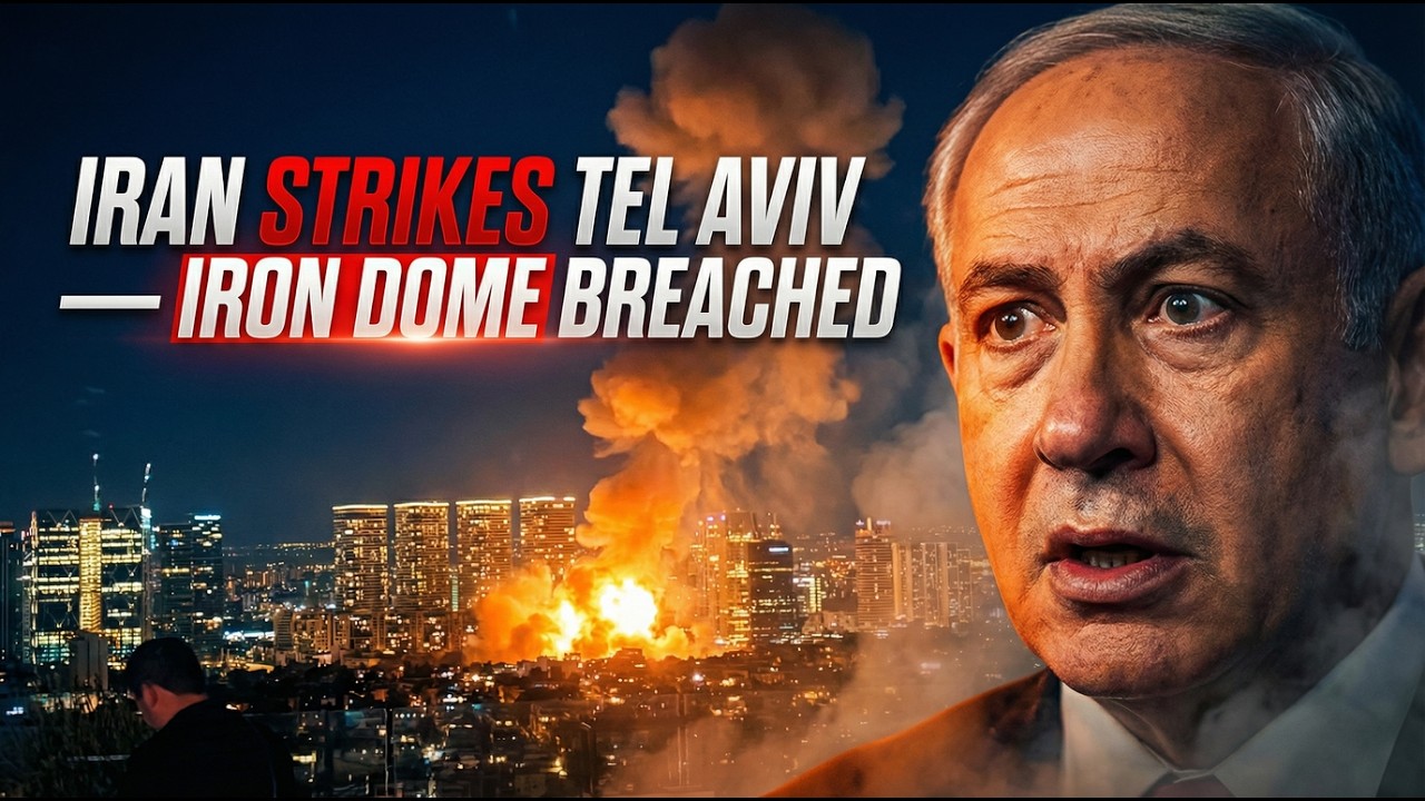 Iran Strikes Tel Aviv: Iron Dome Fails Against Hypersonic Missiles
