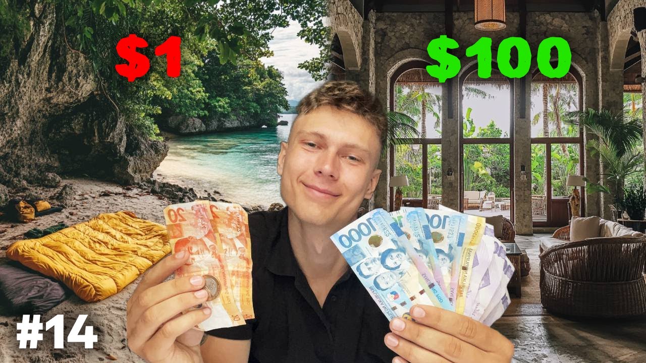 DIENA UŽ 1EUR VS 100EUR MANILOJE, FILIPINUOSE 🇵🇭