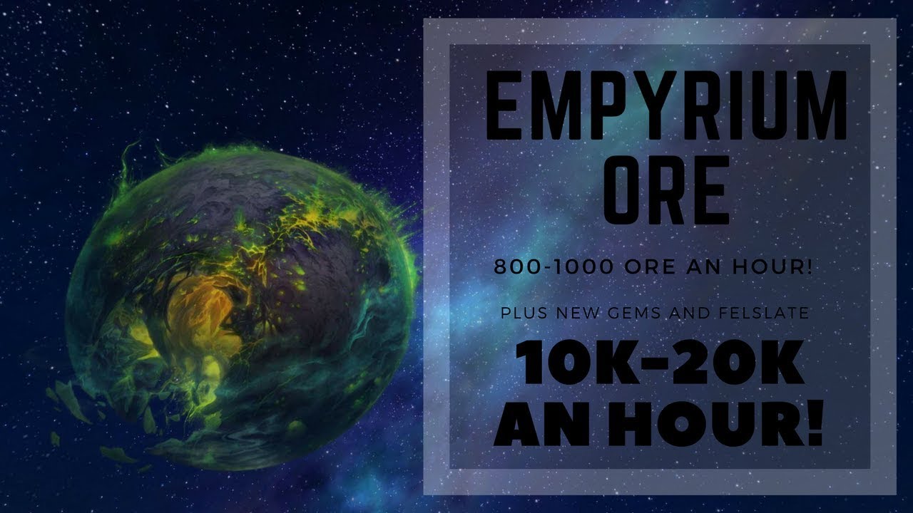 Empyrium Ore Farming: Make 10-20K an hour!