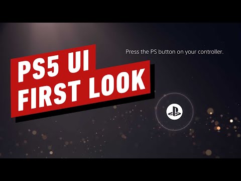 First Look at the PS5 UI