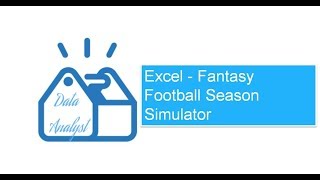 Excel - Fantasy Football Season Simulator screenshot 3