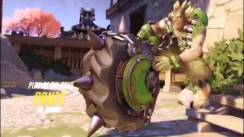Junkrat Double Kill - Play of the Game (Overwatch)