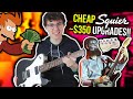 Cheap beginner squier guitar 350 upgrades and it could be yours  high intergrity nostalgufish