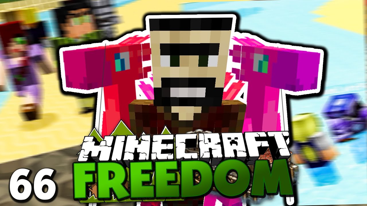REISE IN EIN NEUES DORF! & PINKES CHOCOBO FÜR GLP! ✪ Minecraft FREEDOM #66 | Paluten