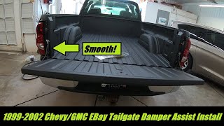 1999 To 2007 Chevy/GMC Silverado Tailgate Damper Assist Install