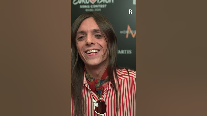 Lucio Corsi all'Eurovision: "Votate per chi volete, mi fate felice lo stesso"