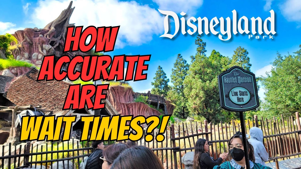 How Accurate are Disneyland WAIT TIMES?! Part 1!