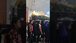 Jueves Santo 2025. Jesús Nazareno de los Mártires, Parroquia Sta Cecilia, San Ignacio zona 7 Mixco