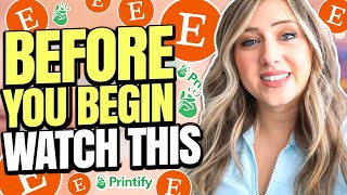 6 Things I Wish I Knew BEFORE Starting an Etsy & Print on Demand Business