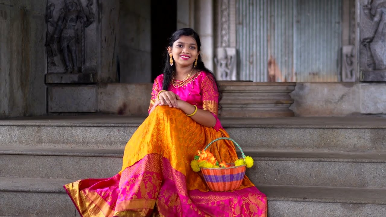 THULYA_SRI_THANVI |half saree pre shoot