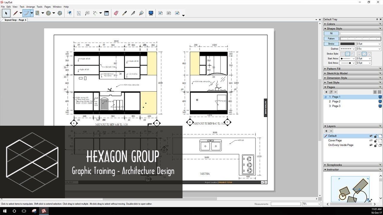 Nâng cao kỹ năng Sketchup Layout để đưa ra các giải pháp thiết kế nhanh chóng và hiệu quả hơn. Hãy tìm hiểu thêm về tính năng tiên tiến này để tạo ra các mẫu 3D đẹp mắt trong time áp lực.