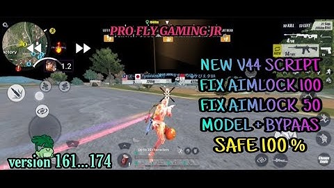 NEW V44 SCRIPT AIMLOCK 100+50 | FIX BUILDING MODEL.NPK BYPASS SAFE 1001% | MOD GAME GUARDIAN