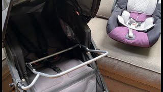 BOB-Chicco Car Seat Adapter for Jogging Strollers by Burnt OnBothEnds 21,337 views 3 years ago 1 minute, 21 seconds