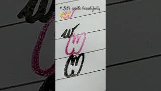 Mesmerizing and satisfying hand lettering practice ✍️✨# bubble letters style ❣️😍🥰😘