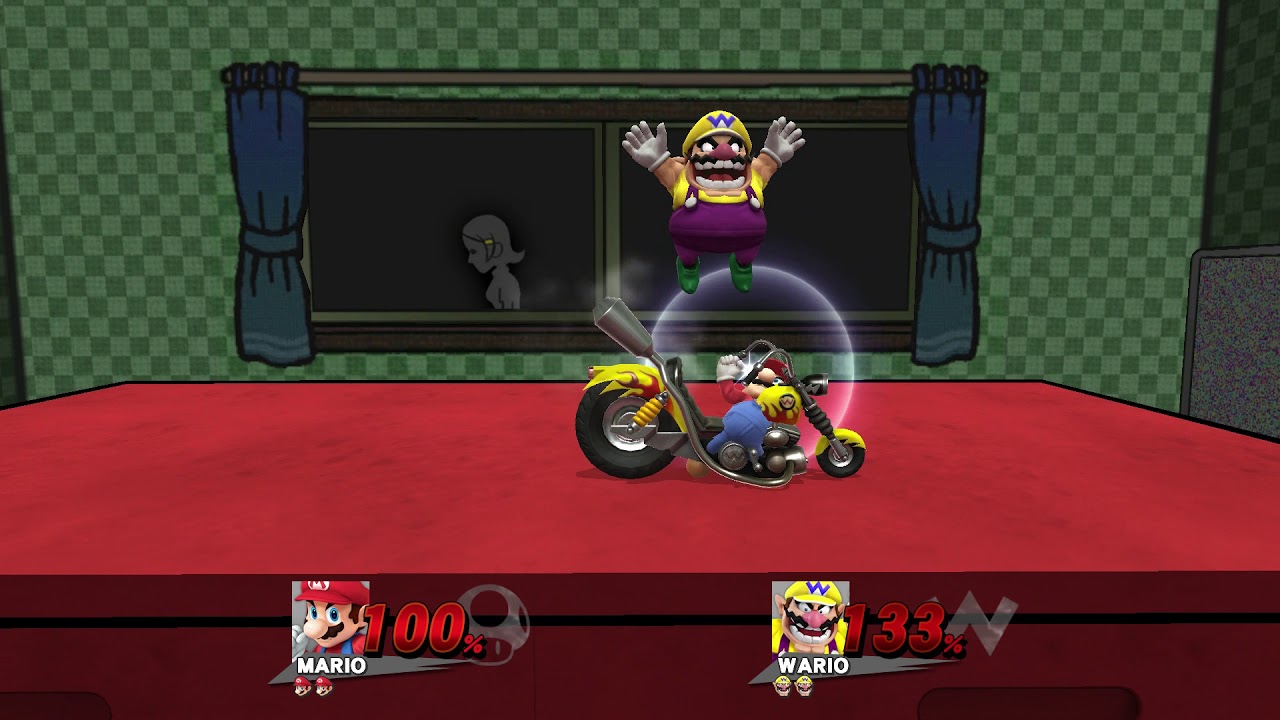 Super Smash Bros For Wii U Mario VS Wario