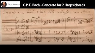その他 Concerto for 2 Harpsichords in C Major [CD] C.P.E. Bach - Concerto for 2 Harpsichords in F major, H. 408