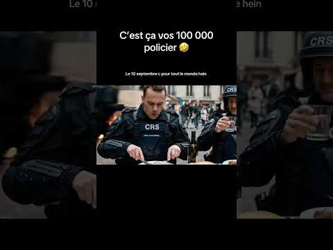 Nan Vraiment Le Pays Est Tombé Si Bas 10septembre Paris Police France