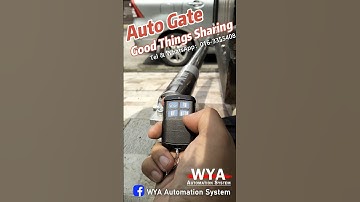 🎉 Installation to Auto Gate System ✅