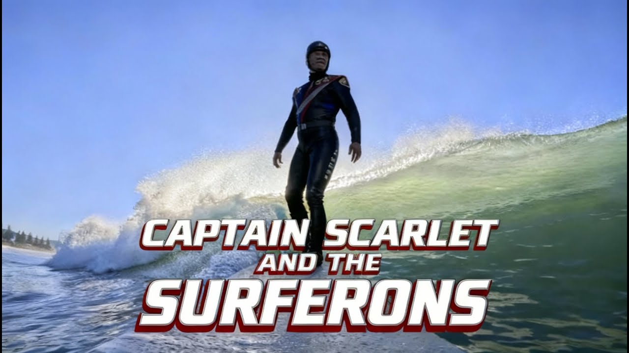 CAPTAIN SCARLET AND THE SURFERONS - LOST SURFING EPISODE