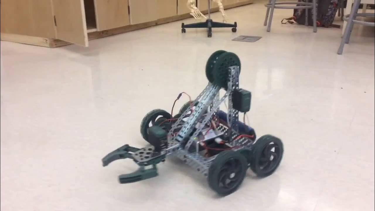 Lenny the Robot Vex Robotics Claw Robot 1 YouTube